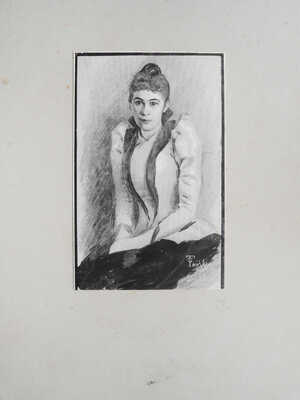 Малютин Сергей Васильевич, Богданов Иван Петрович, Рерберг Фёдор Иванович, Корин Алексей Михайлович, Мешков Василий Никитич, Маковский Александр Владимирович, Киселёв Александр Александрович, Трояновский Иосиф Иванович, Турлыгин Яков Прокопьевич, Гугунава Иван Георгиевич, Батурин Виктор Павлович, Танский Чеслав А., Крылов Иван Иванович, Киплик Дмитрий Иосифович, Левитан Адольф (Авель) Ильич, Синцов Андрей Андреевич, Перов Владимир Васильевич, Тарбеев К. К., Шестёркин Михаил Иванович, Комаров Валентин Павлович, Грандковский Николай Карпович, Переплетчиков Василий Васильевич, Коровин Пётр Иванович. Памятный альбом в кожаном переплете с золотым абрисом 